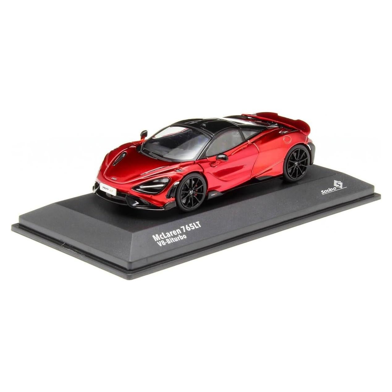 Modelo de colección Solido MCLAREN 765 LT Rojo 1:43