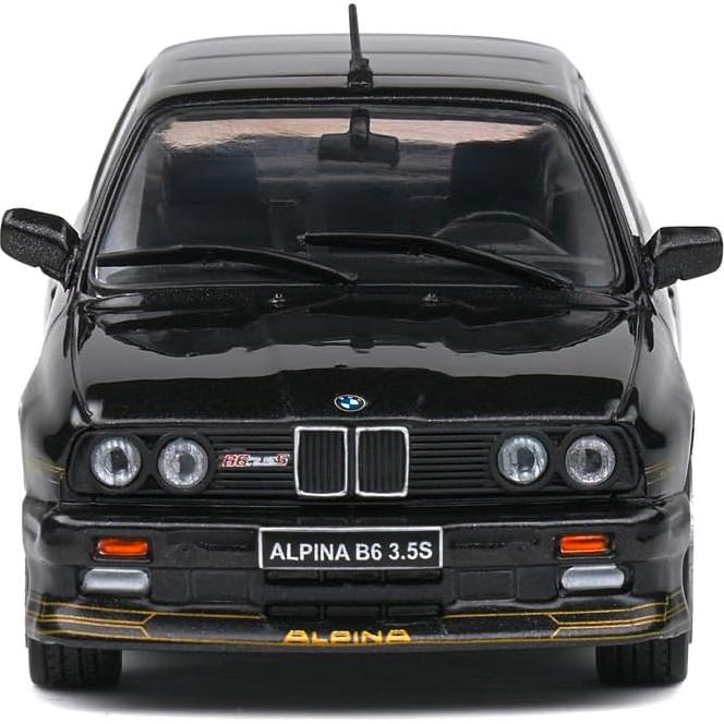 Modelo a Escala 1:43 Solido BMW Alpina M3 E30 1989 Negro