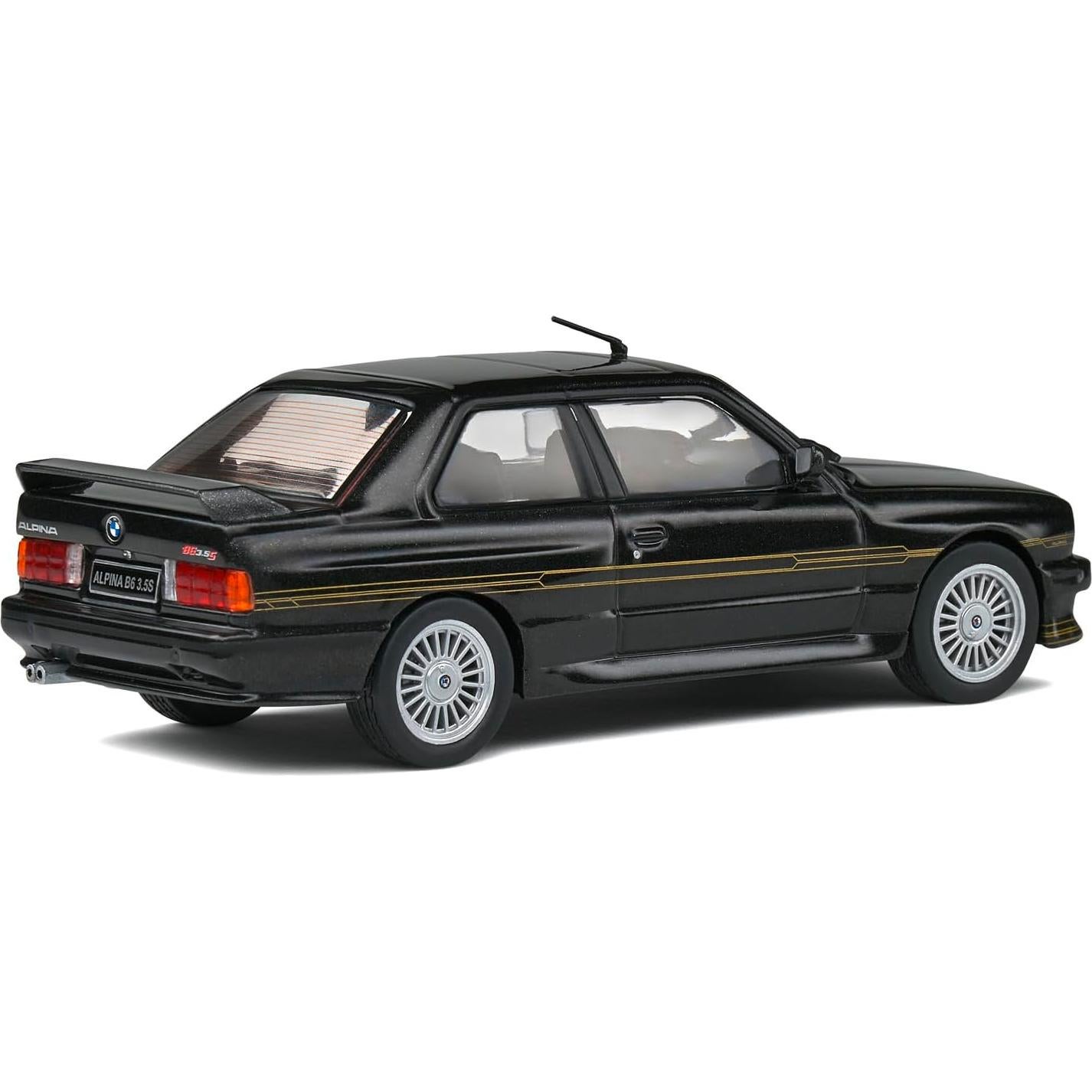 Modelo a Escala 1:43 Solido BMW Alpina M3 E30 1989 Negro