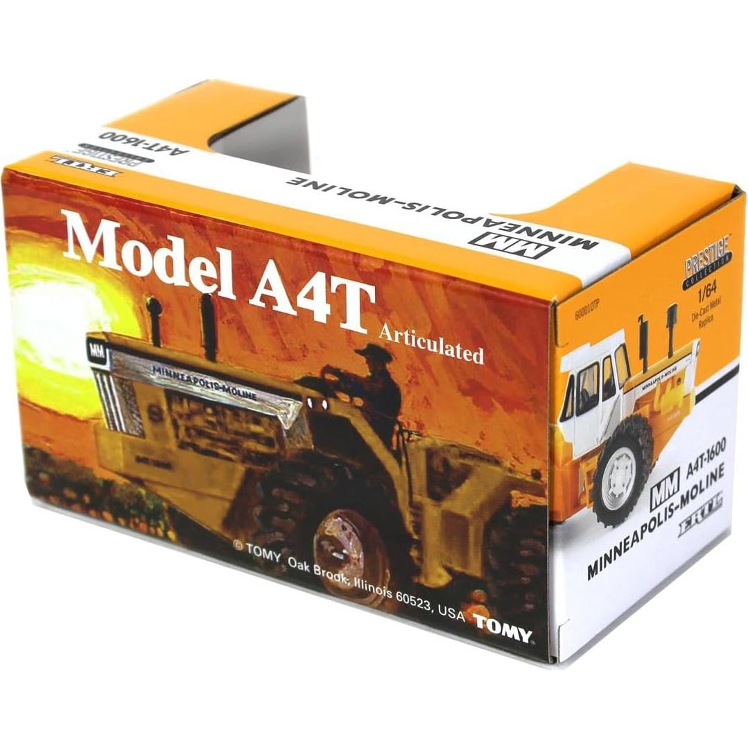 Modelo a Escala 1/64 ERTL Minneapolis Moline A4T-1600 4WD