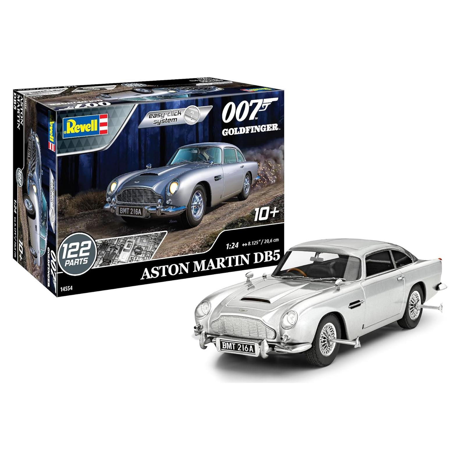 Revell Aston Martin DB5 1:24 Kit de Construcción 122 Piezas