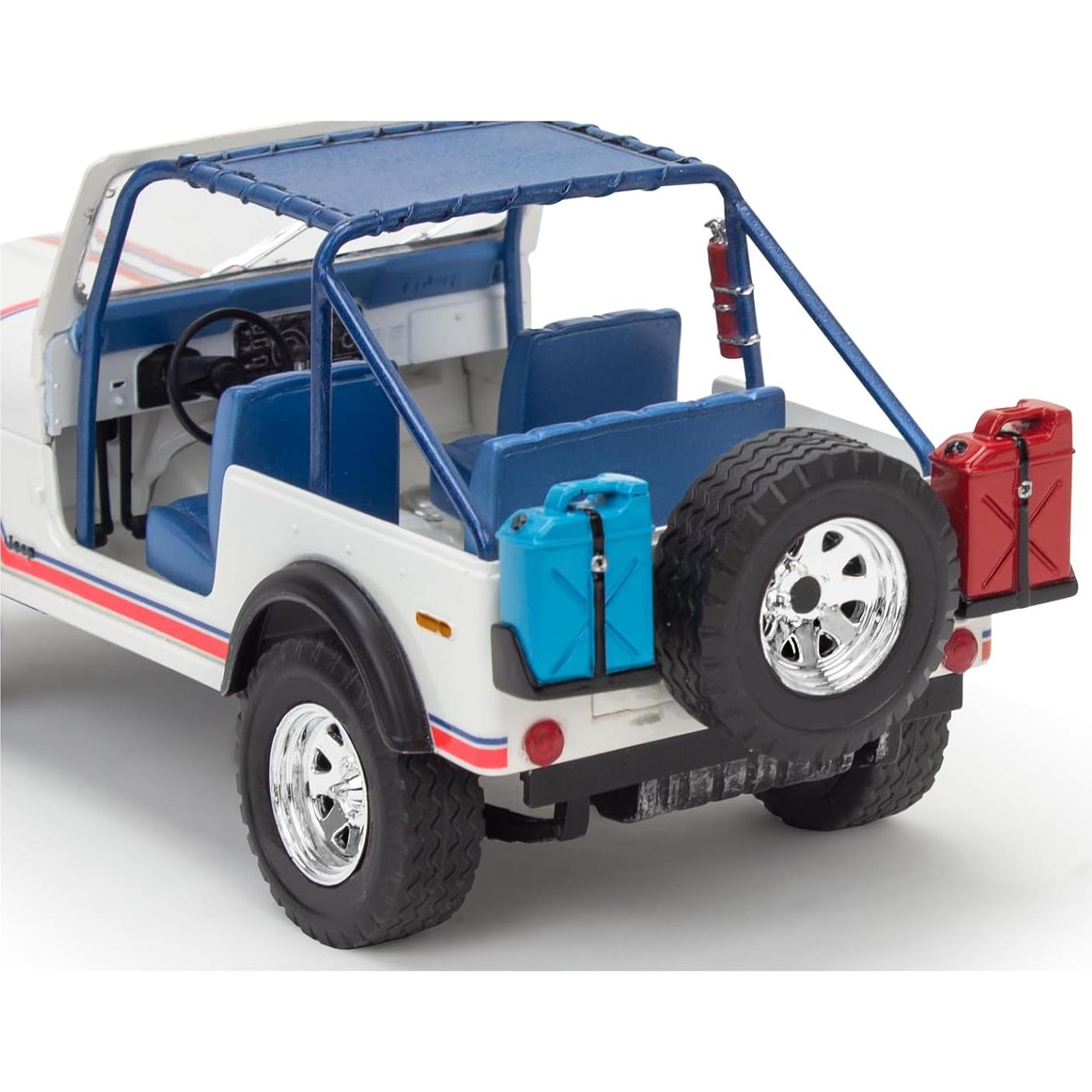 Kit de Modelo Revell Jeep CJ-7 1977 Escala 1:24 2-en-1