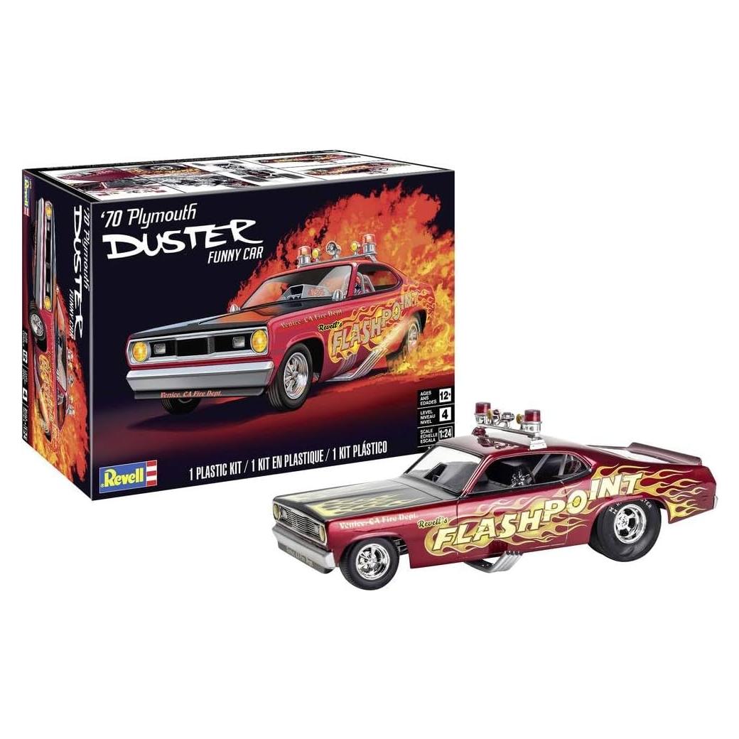Revell 14528 Plymouth Duster Funny Car 1:24 100 Piezas