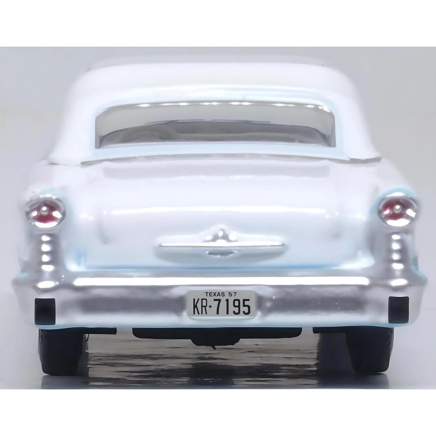 Modelo de Coche Diecast Oldsmobile 88 Convertible 1957 Azul