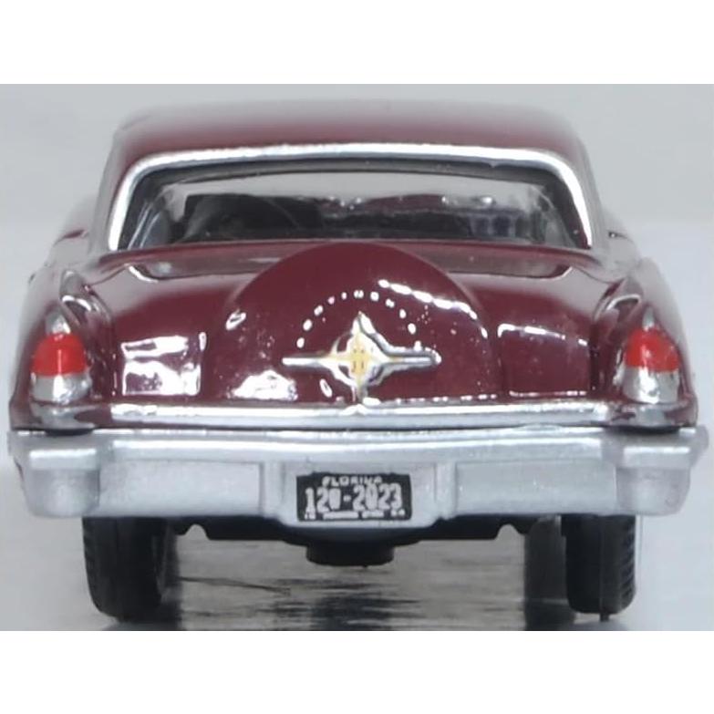 Modelo de Coche Diecast Oxford 1956 Continental Mark II Rojo