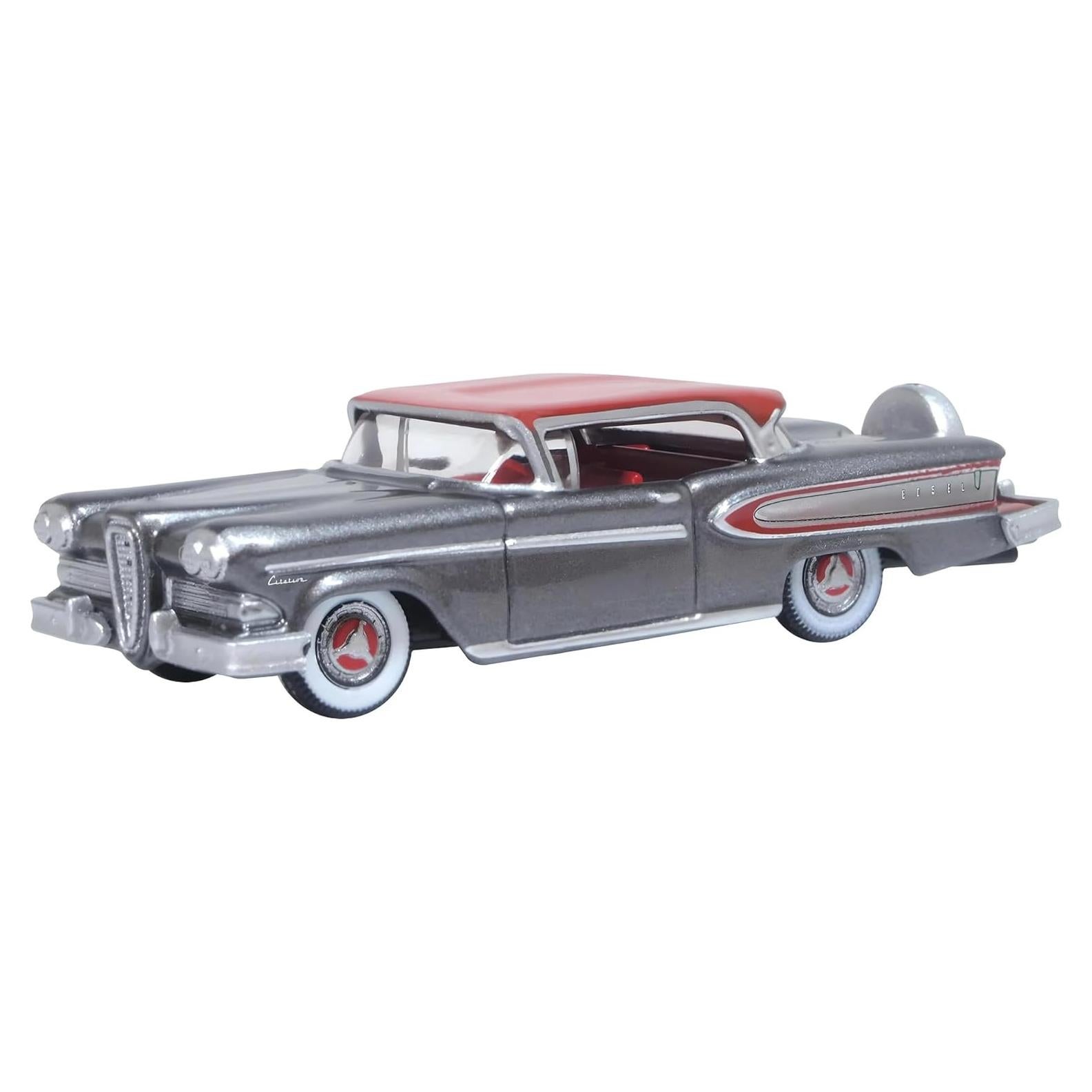 Modelo Diecast 1958 Edsel Citation Oxford Gris Plateado 1/87