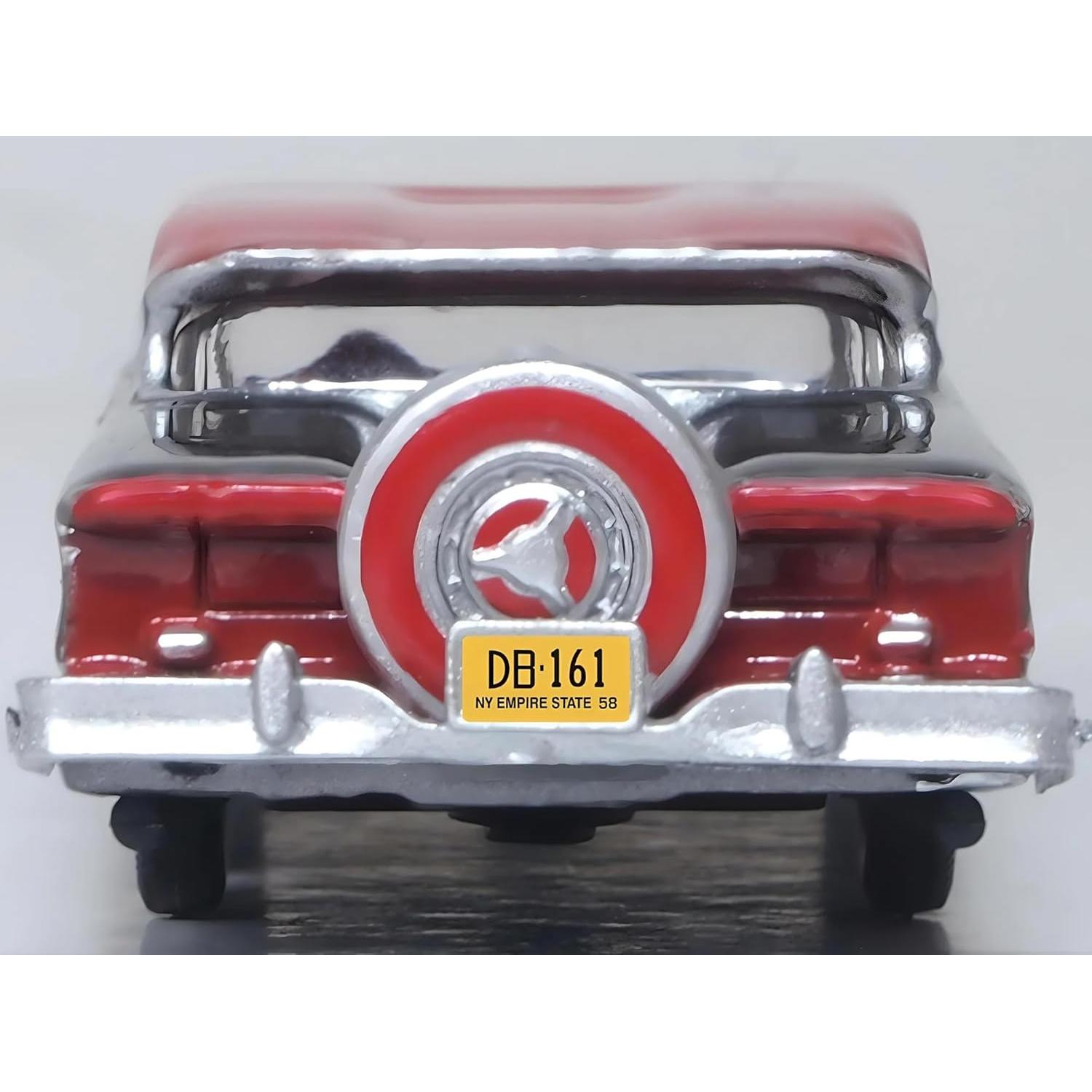 Modelo Diecast 1958 Edsel Citation Oxford Gris Plateado 1/87