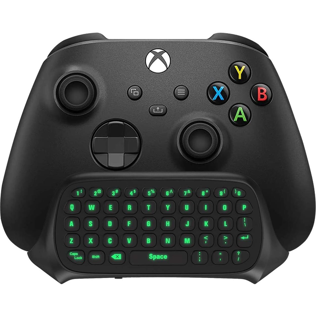 Teclado Retroiluminado Verde TiMOVO para Xbox One/S/X, Inalámbrico