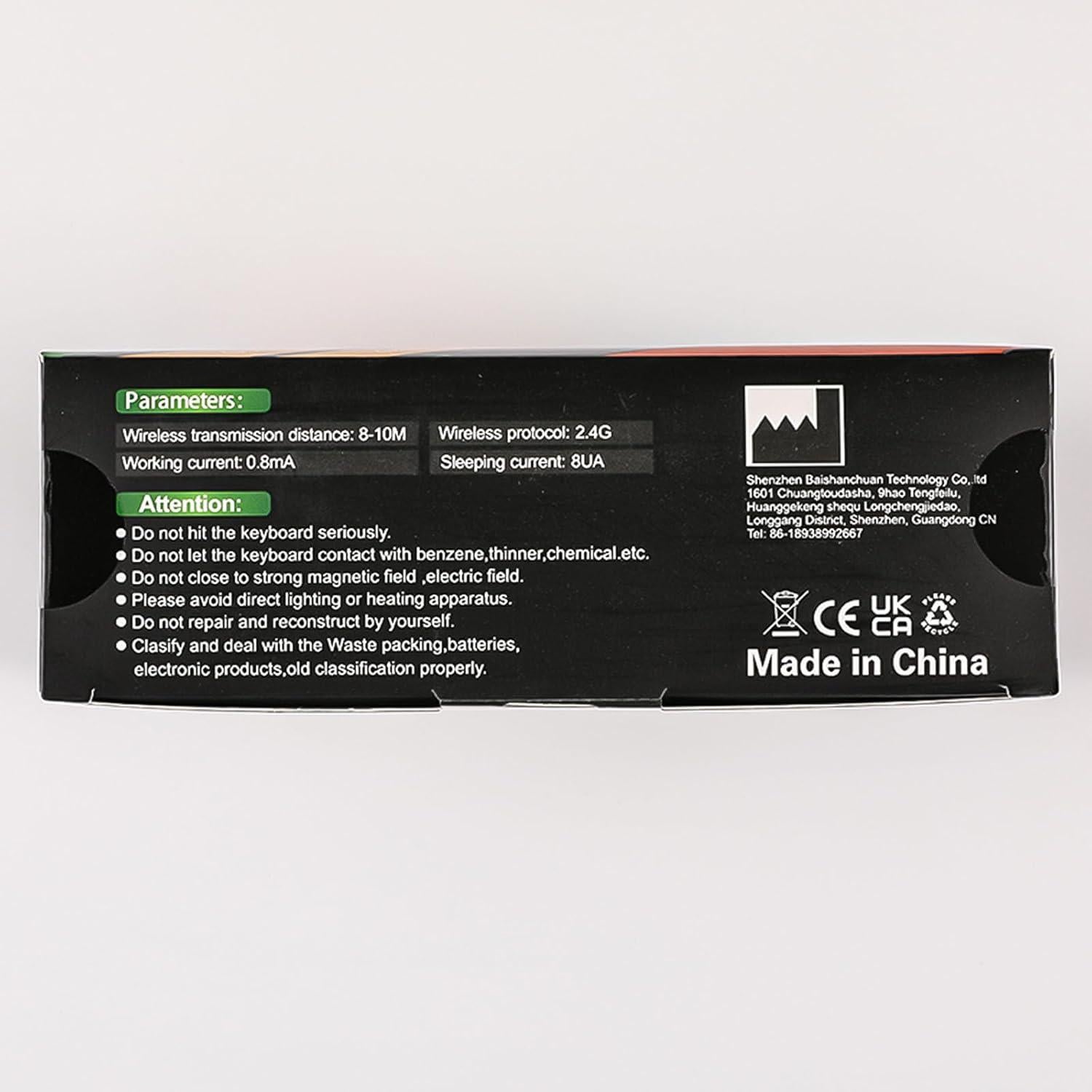 Teclado Retroiluminado Verde TiMOVO para Xbox One/S/X, Inalámbrico