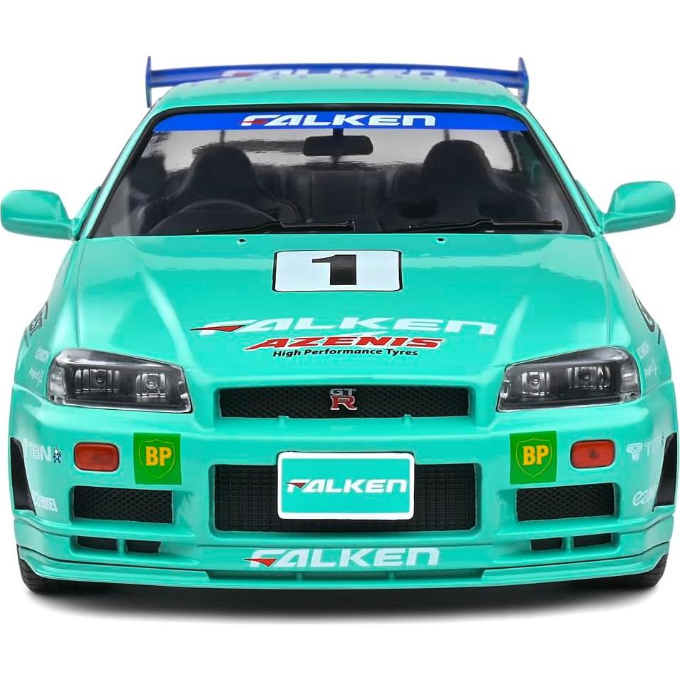Coche Miniatura Coleccionable Solido Nissan Skyline R34 1:18