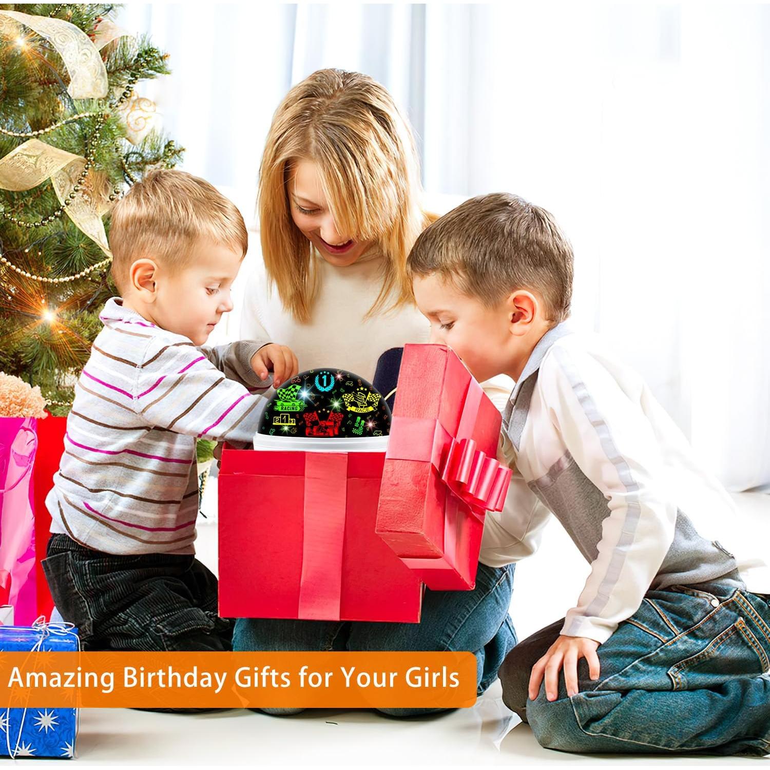 Proyector Luz Nocturna MOKOQI 17 Colores para Niños