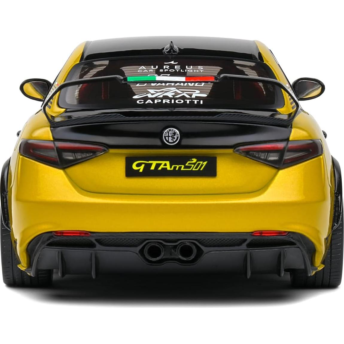 Auto de colección Solido Alfa Romeo Giulia GTA 2022 Amarillo