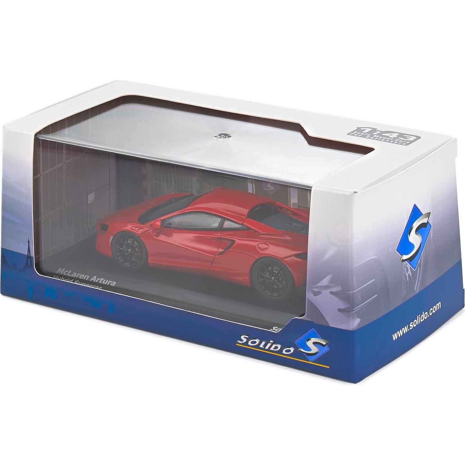 Modelo a Escala 1:43 McLaren Artura Rojo Solido