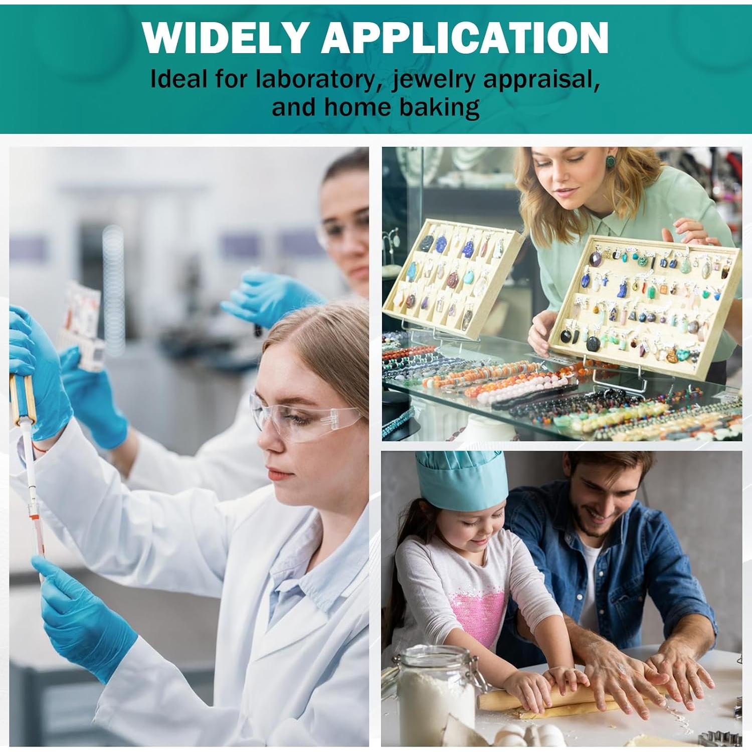 Balanza de Laboratorio Digital SASVY 5000g x 0.01g Alta Precisión