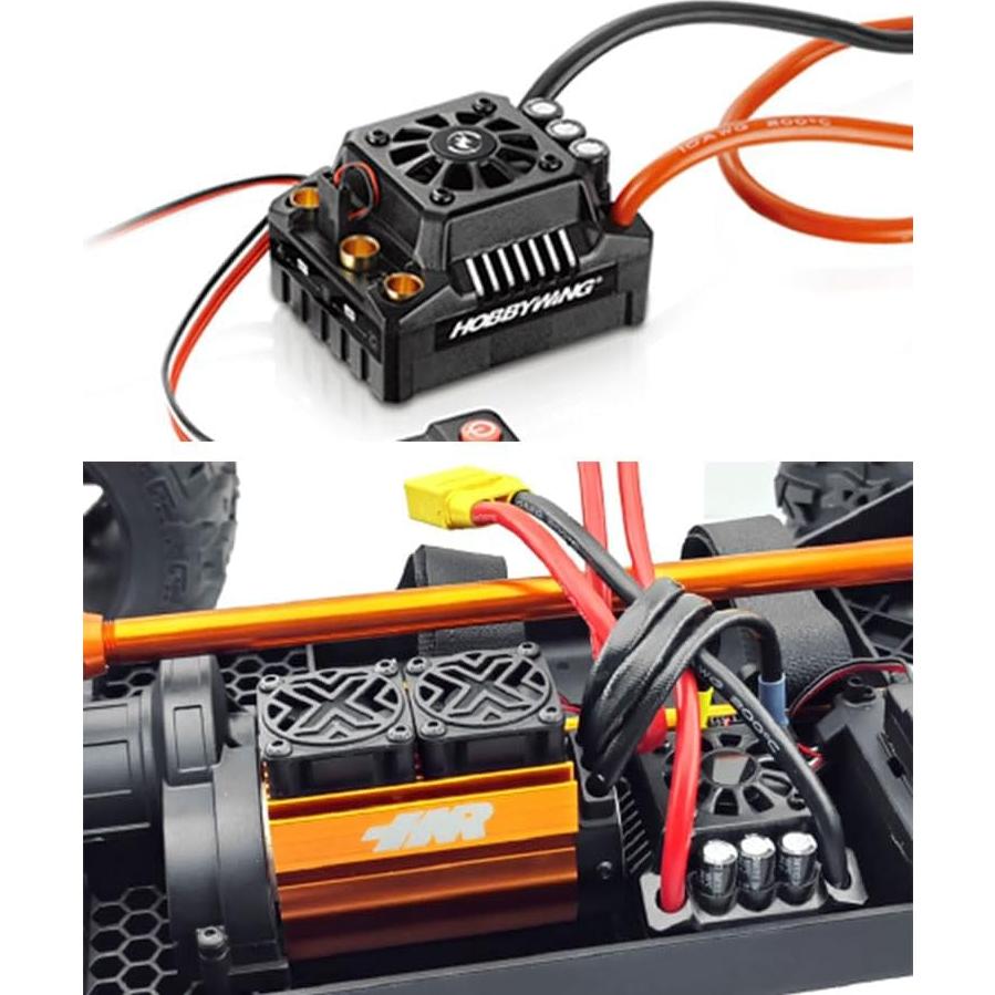 HNR Mars-X Vehículo Todo Terreno 1:8 4WD 90 km/h Rojo