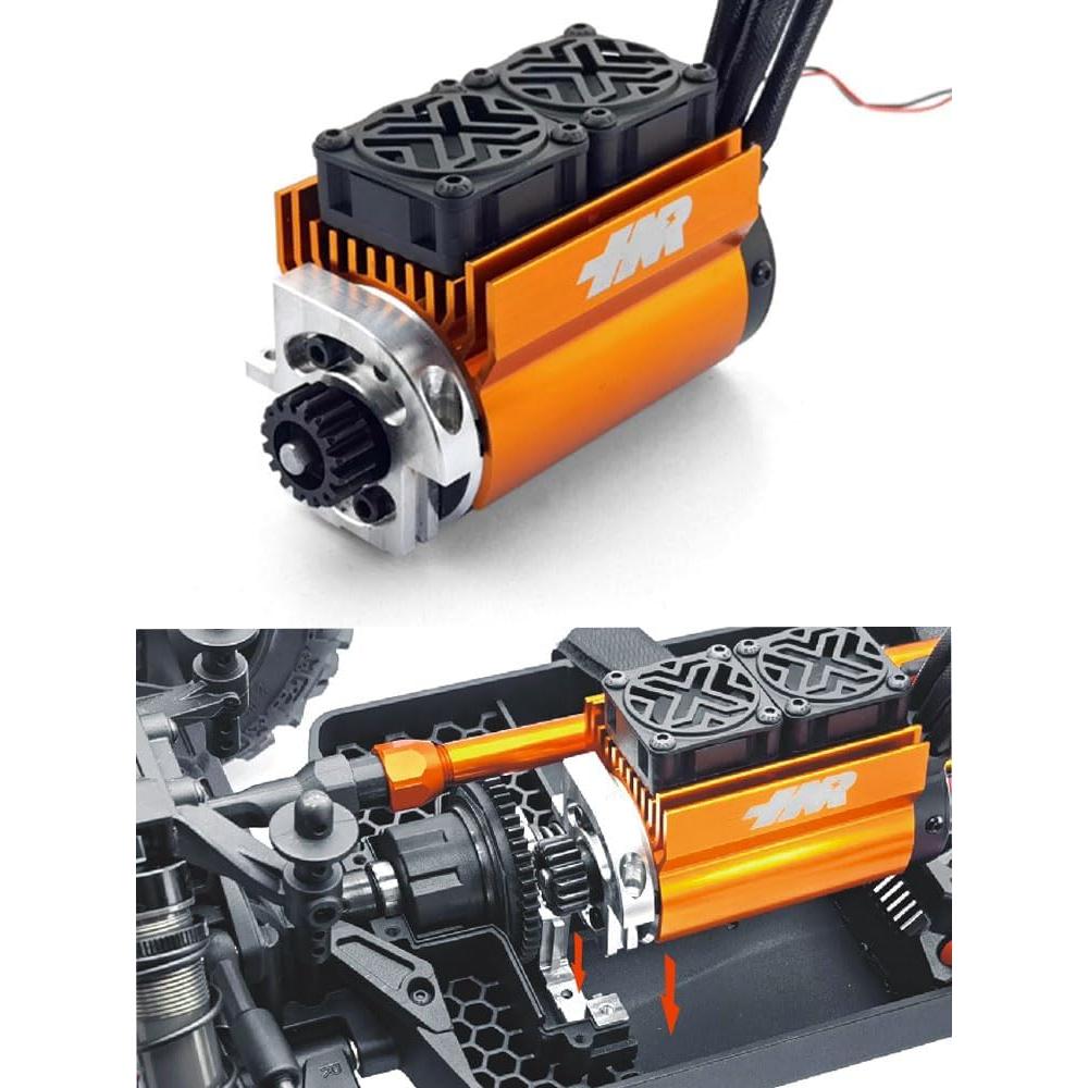 HNR Mars-X Vehículo Todo Terreno 1:8 4WD 90 km/h Rojo