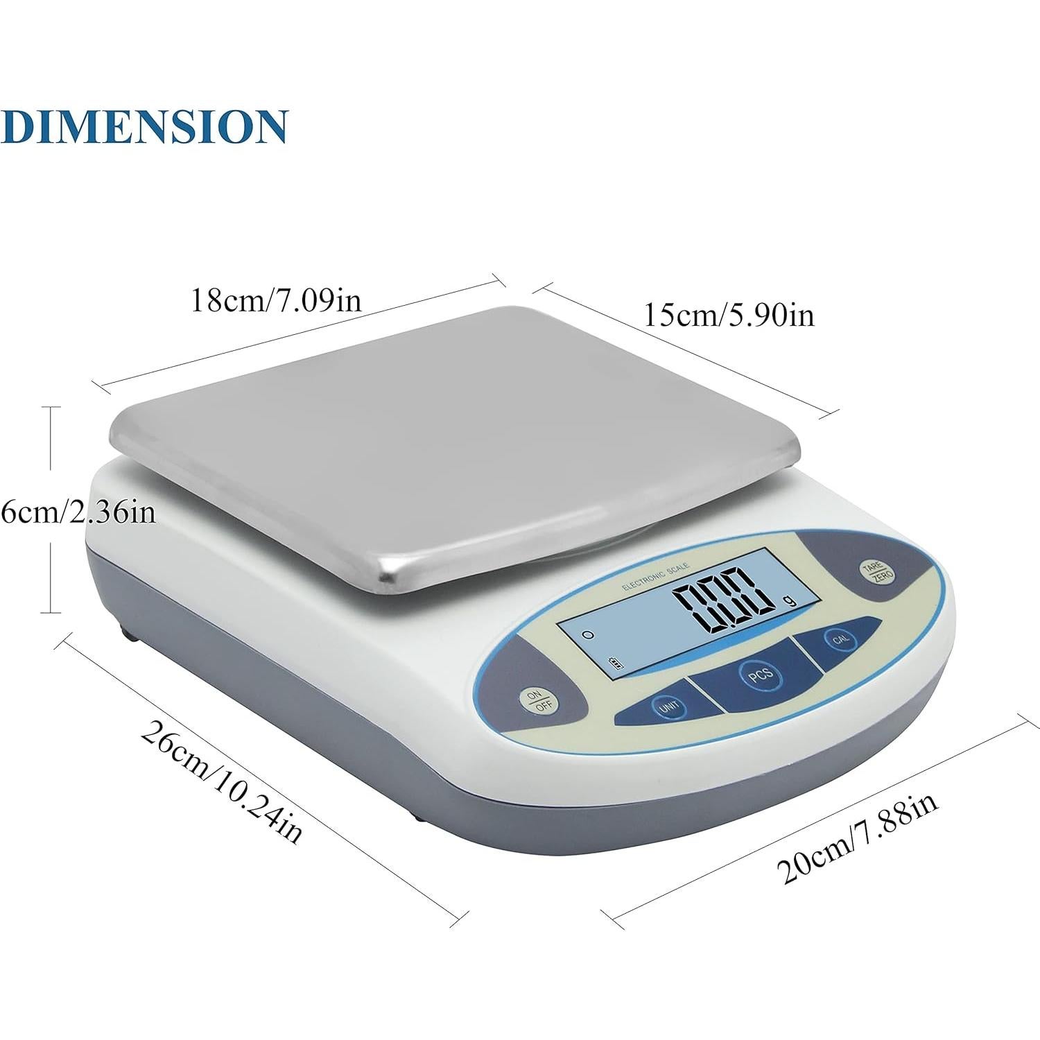 Balanza Analítica Bonvoisin 5000g 0.01g Alta Precisión