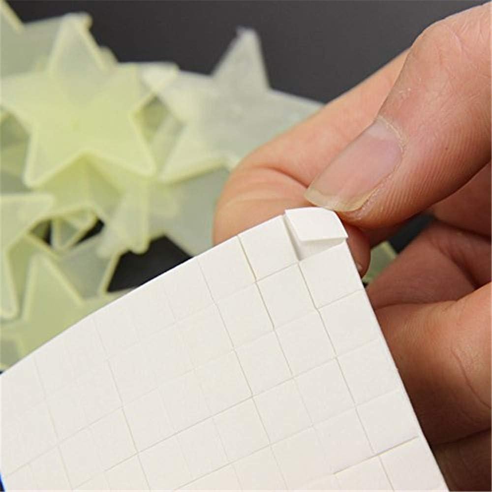 100 Pegatinas Estrellas Brillantes Senlinlv Rosa Decoración