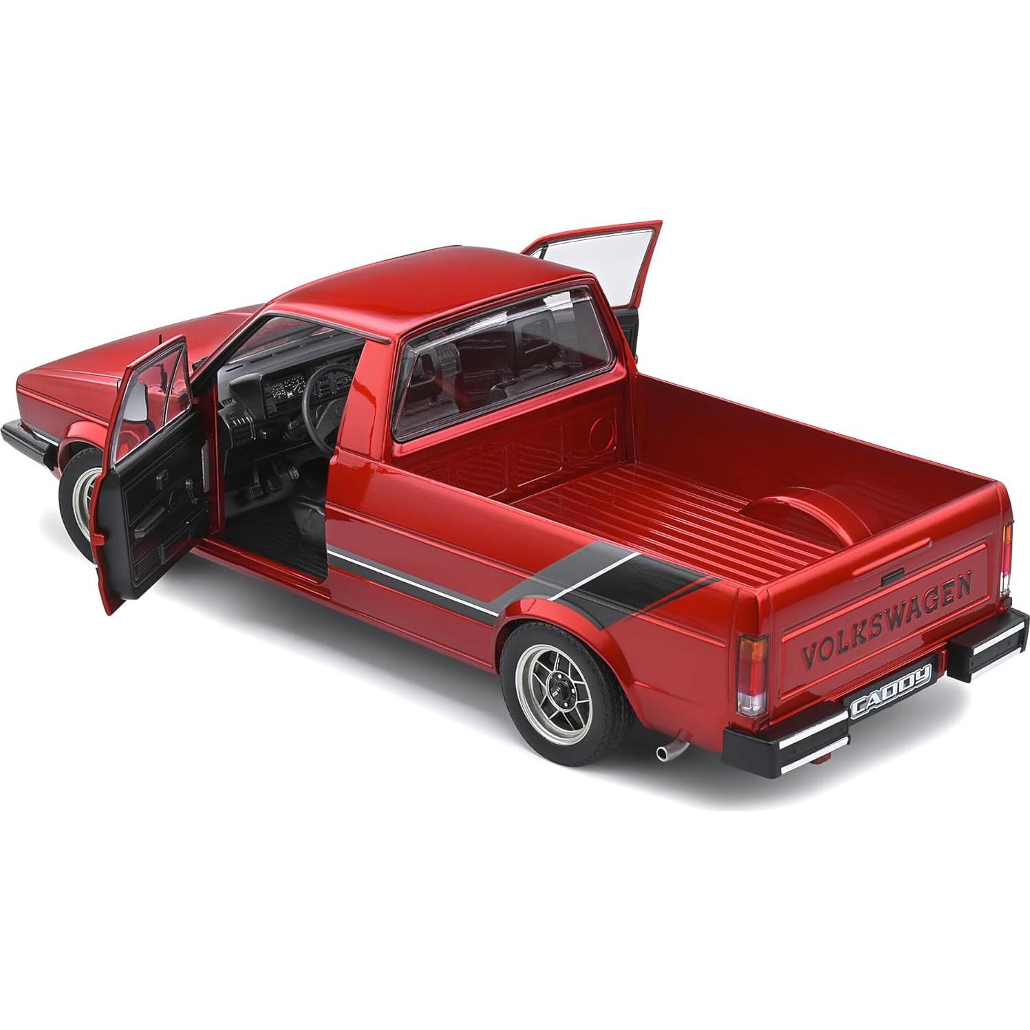 Camioneta Pickup 1982 MK1 Rojo Metálico Solido 1/18