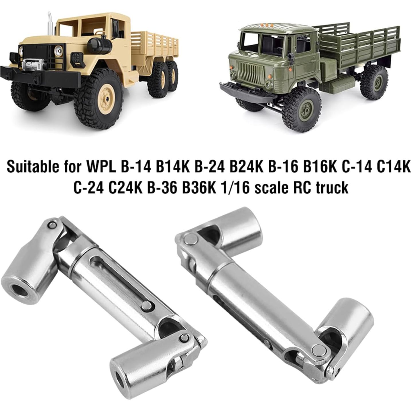 Ejes de Transmisión de Metal para Camiones RC WPL 1/16