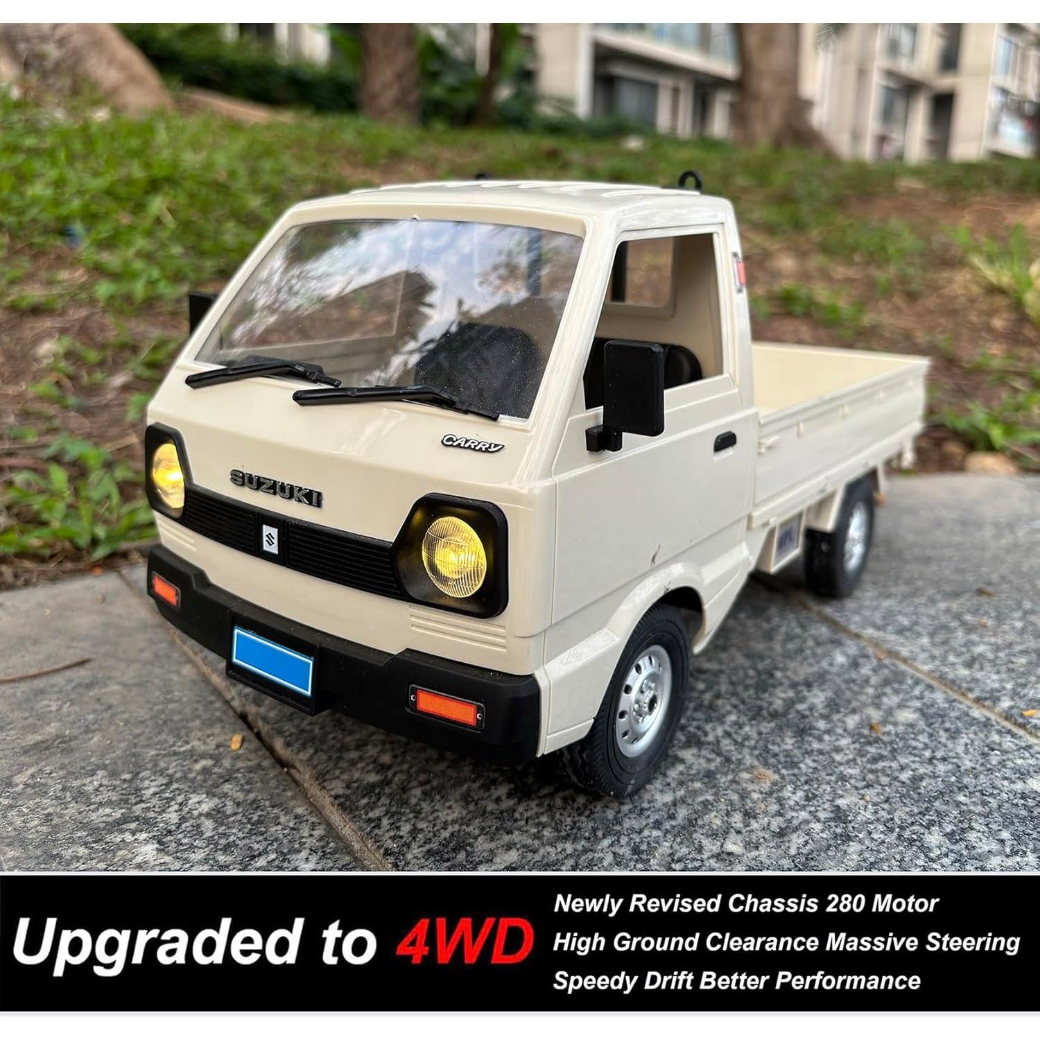 Coche RC WPL D14 Kei Truck 1/10 4x4 2.4GHz 280 Motor