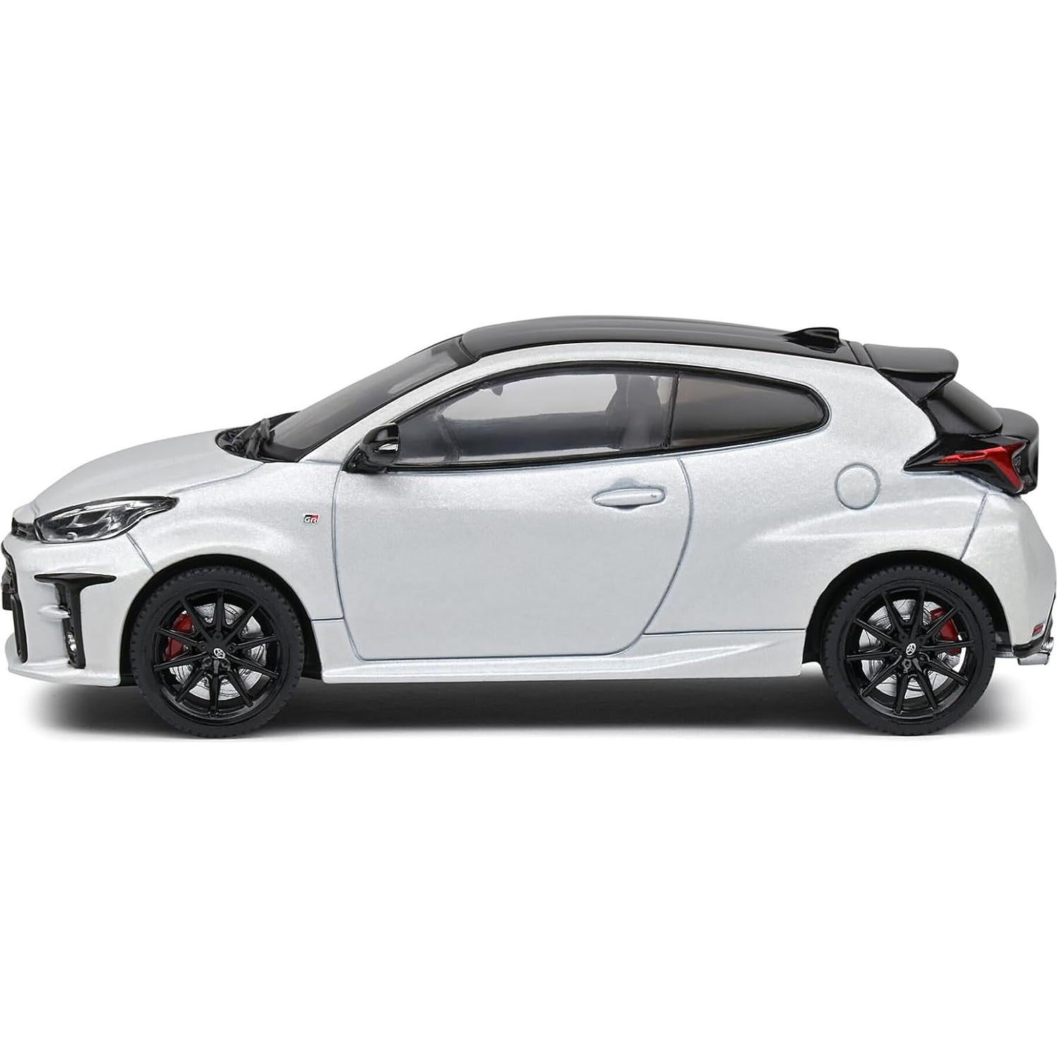 Modelo a Escala 1/43 Yaris GR 2020 1.6L Turbo Blanco Solido