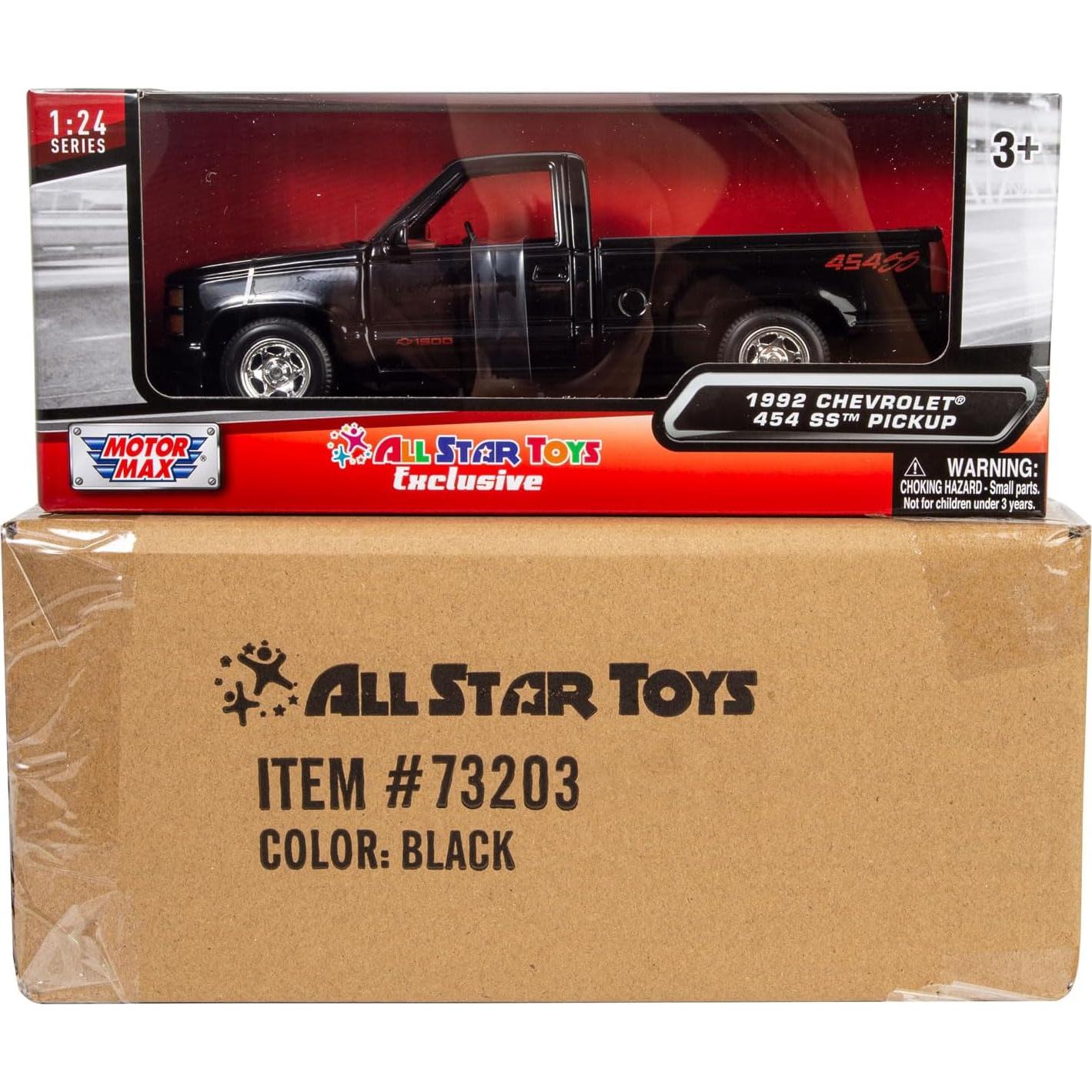 Camioneta Chevy 454SS 1992 All Star Toys Escala 1:24 Diecast