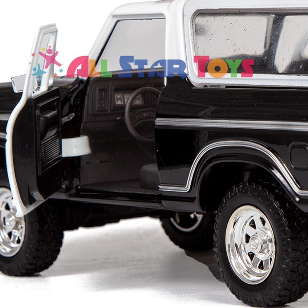 Modelo Diecast Ford Bronco 1978 Motormax Blanco 1:24