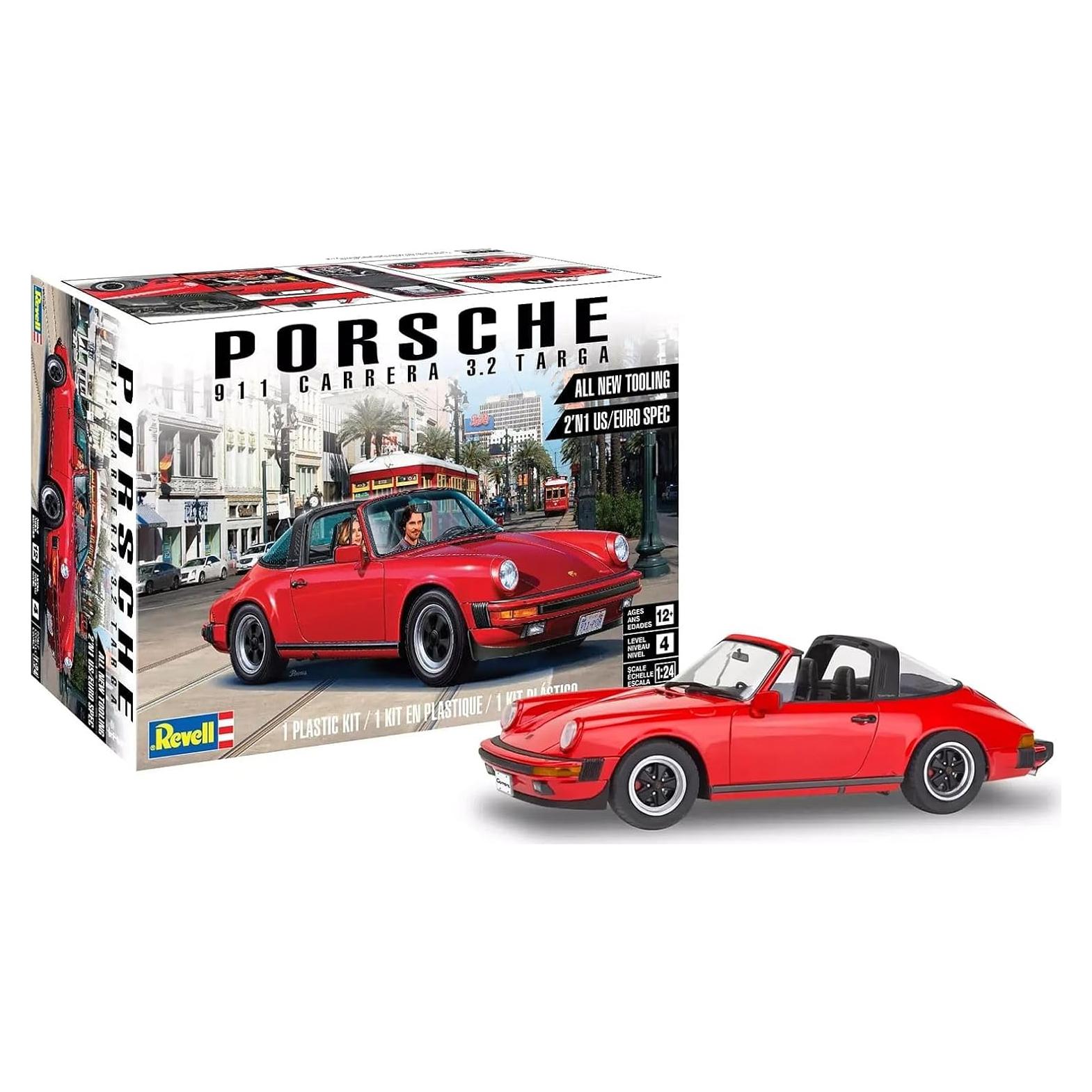 Kit de Modelo Revell Porsche 911 Carrera 3.2 Targa 1/24
