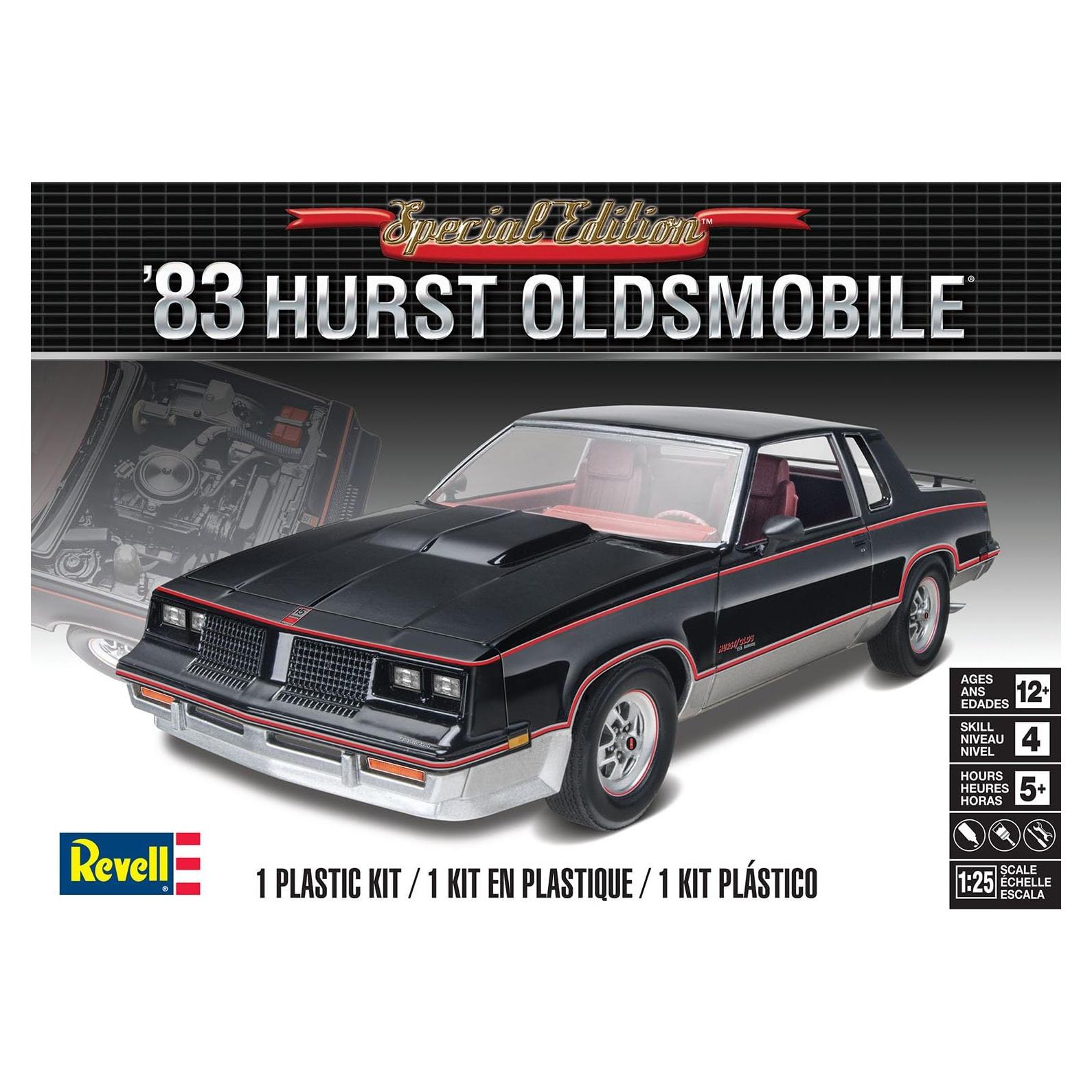 Kit de Modelo Revell Hurst Oldsmobile 1983 1:25 94 Piezas
