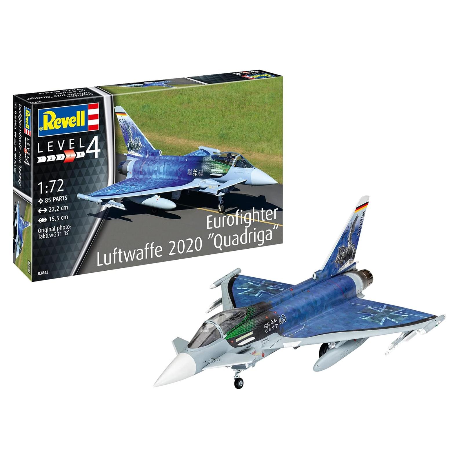 Kit de Modelo Eurofighter Luftwaffe 2020 Revell 1:72
