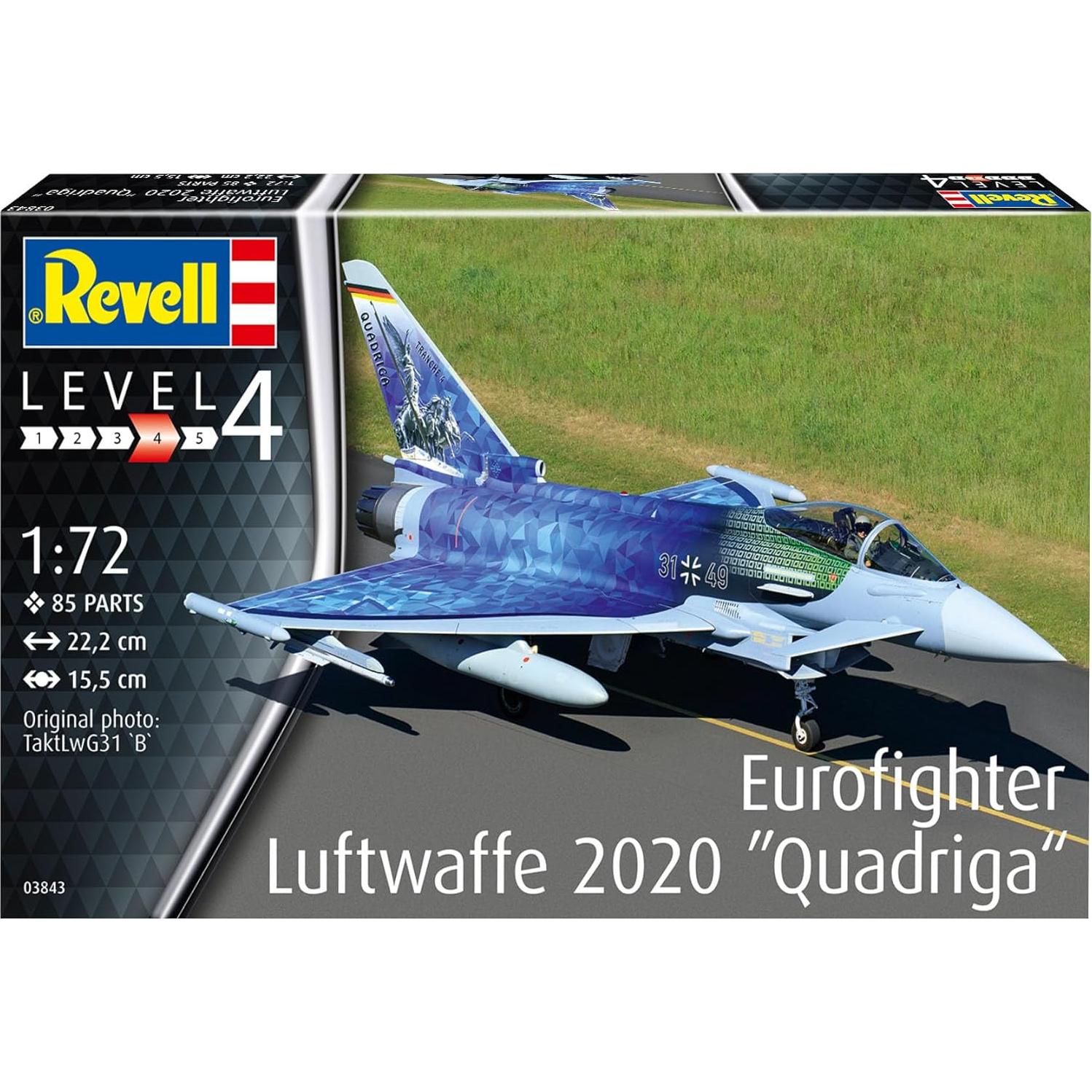 Kit de Modelo Eurofighter Luftwaffe 2020 Revell 1:72