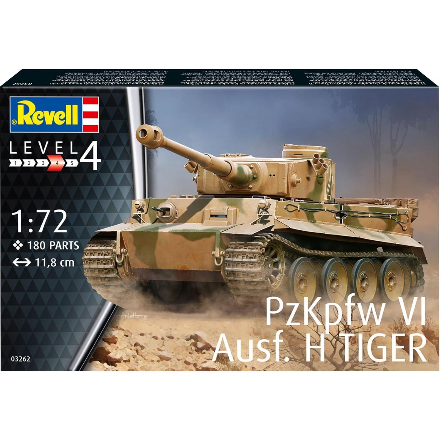 Kit de Modelo Revell Pzkpfw VI Tiger Tank 1:72