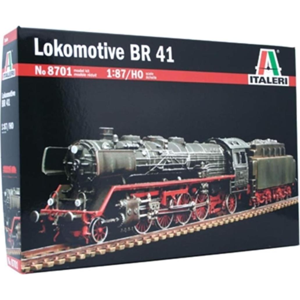 Modelo Locomotora Italeri BR41 Escala 1:87 Detallada