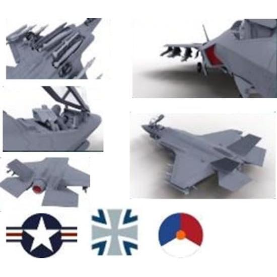 Kit de Modelo Lockheed Martin F-35A 1:72 Revell Detallado