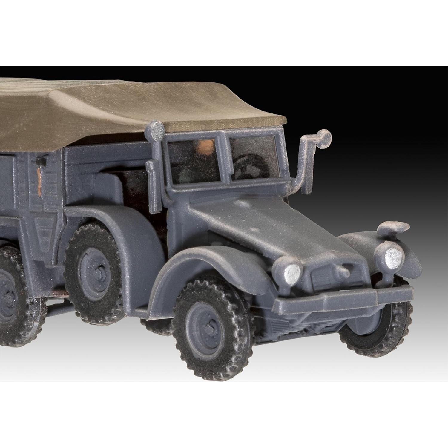 Kit de Modelo Revell Krupp Protze KFZ 69 1:76 Militar