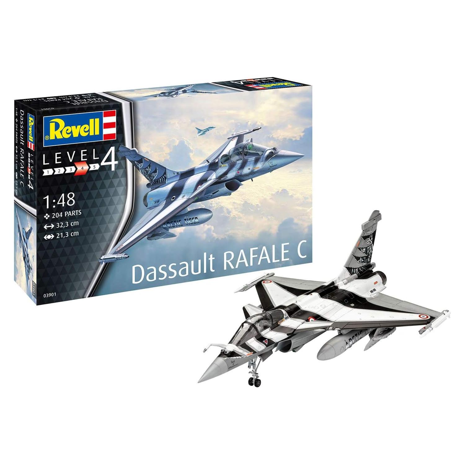 Revell Dassault Rafale C 1:48 Kit de Modelo de Plástico