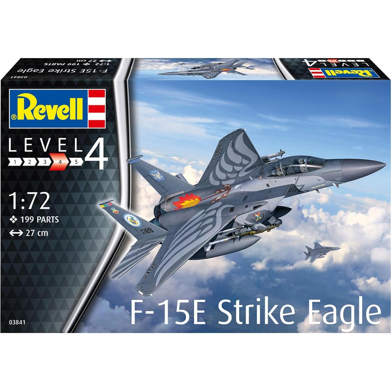 Kit de Modelo F-15 Eagle Revell 1:72 Sin Barnizar