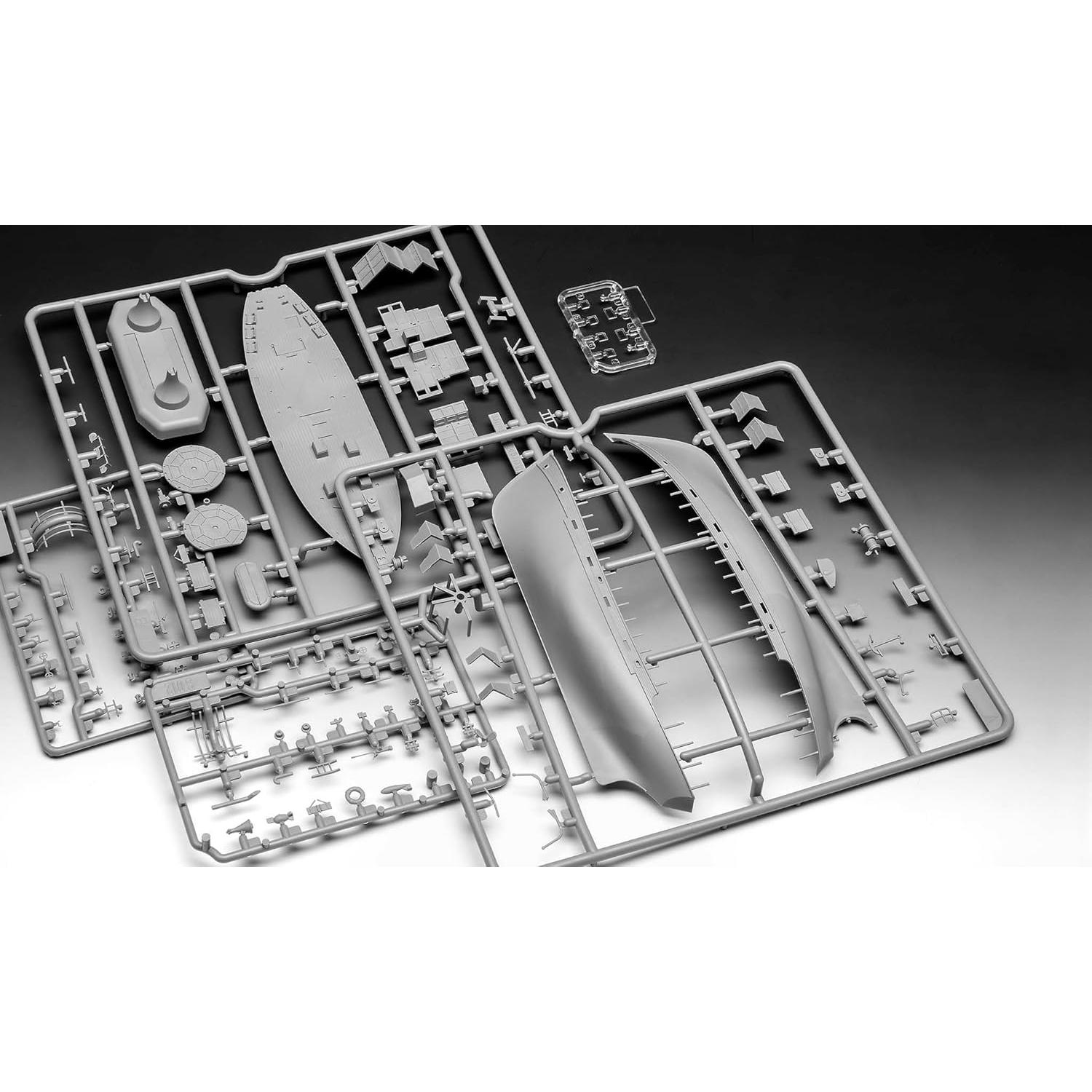 Revell KFK Kriegsfischkutter Barco 1:144 Kit de Modelo Plástico