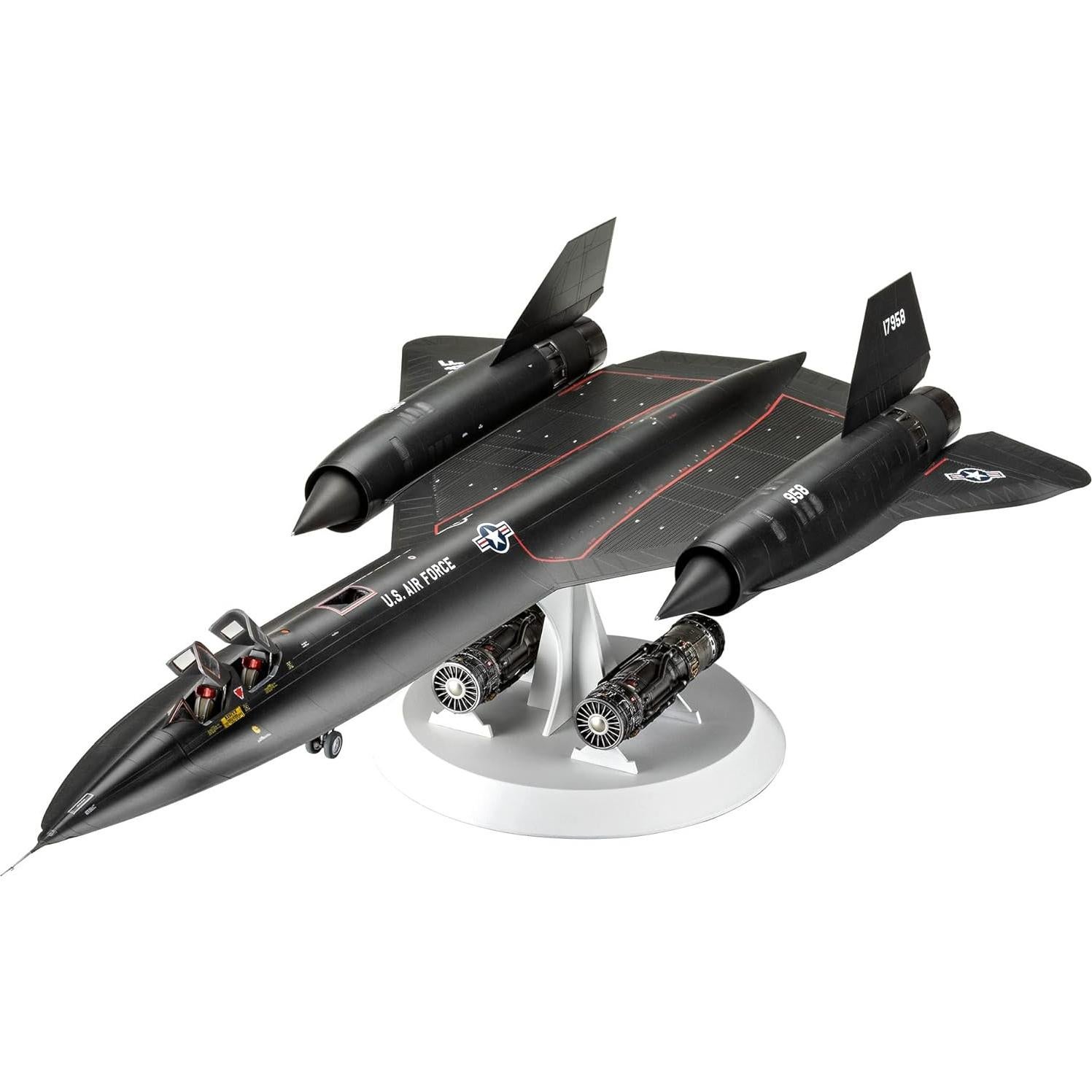 Kit de Modelo Lockheed SR-71 Blackbird Revell 1:48 Detallado