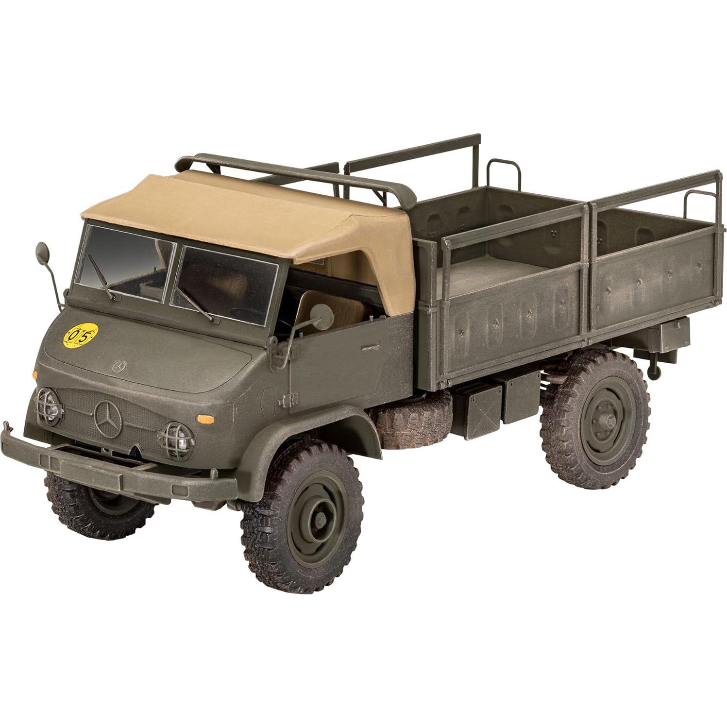 Kit de Modelo Revell Unimog 404 S Escala 1:35 250 Piezas