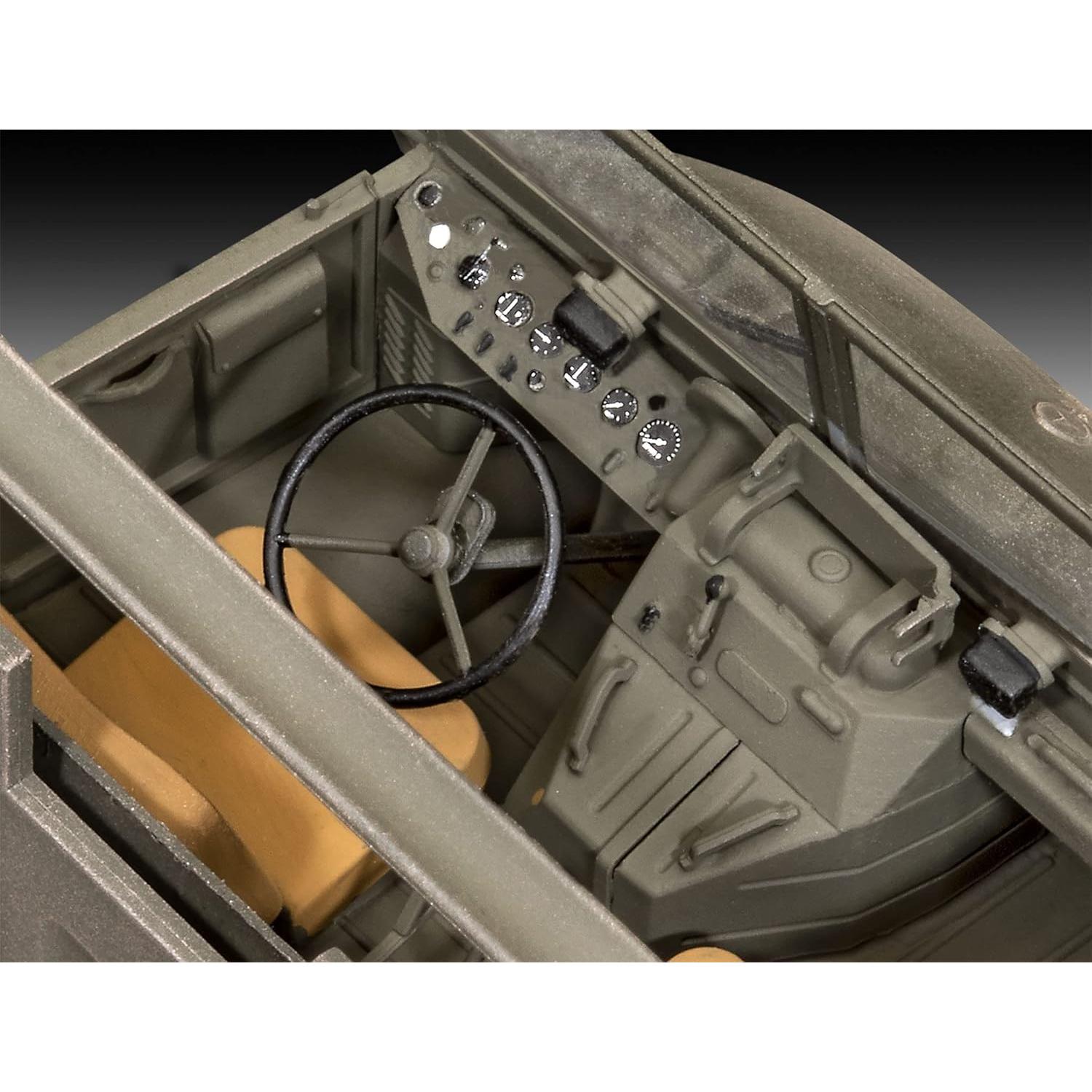 Kit de Modelo Revell Unimog 404 S Escala 1:35 250 Piezas