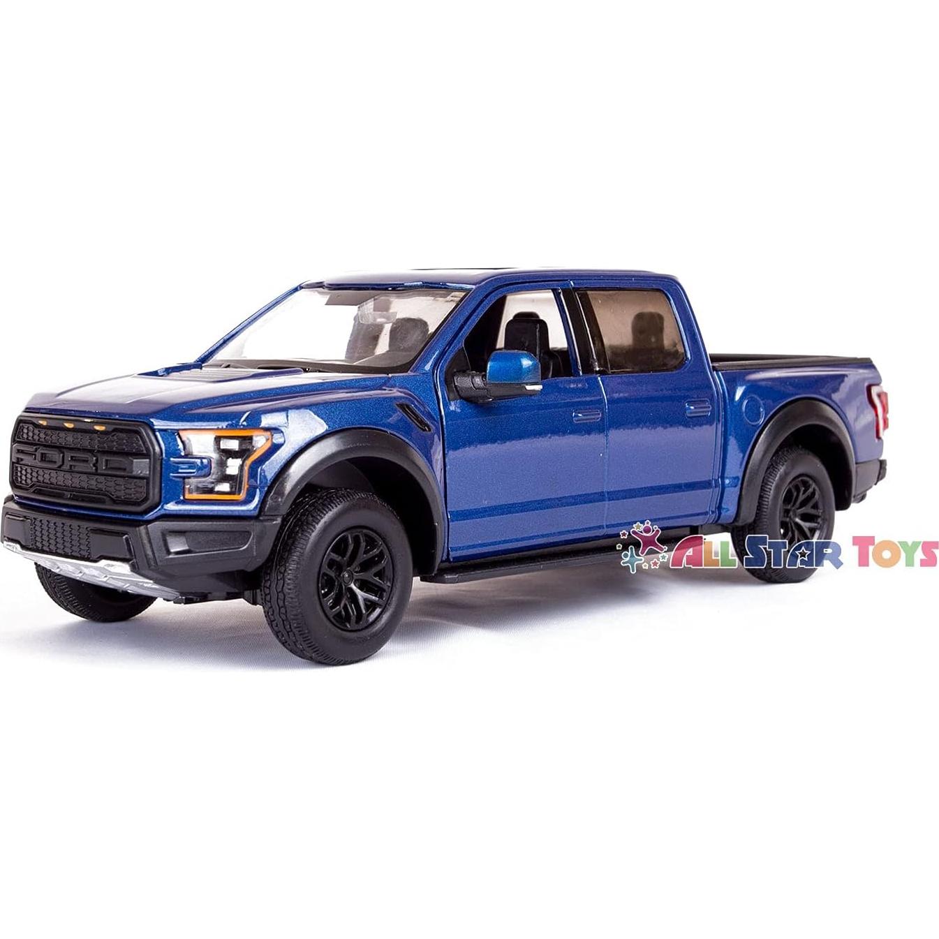 Modelo a Escala 1:24 Motormax Ford F-150 Raptor Azul