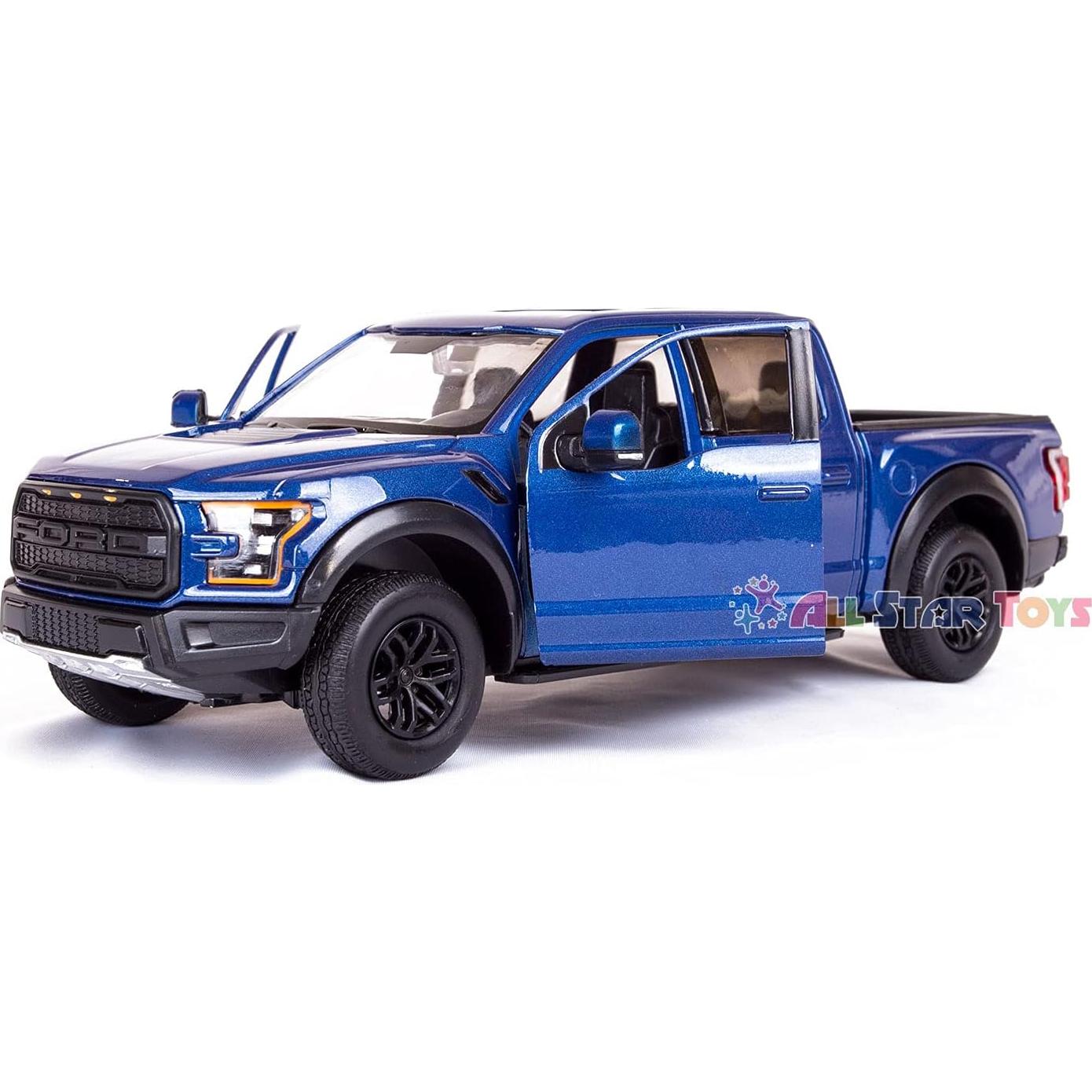 Modelo a Escala 1:24 Motormax Ford F-150 Raptor Azul