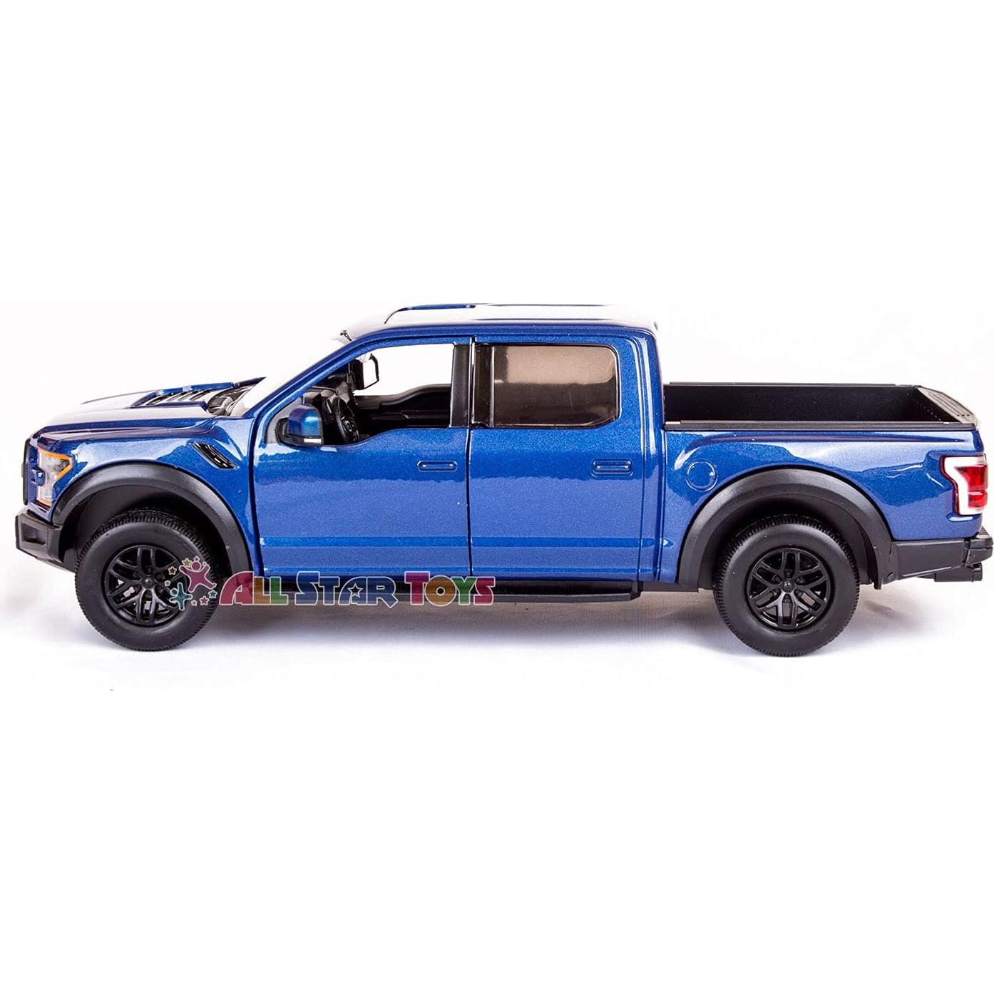 Modelo a Escala 1:24 Motormax Ford F-150 Raptor Azul