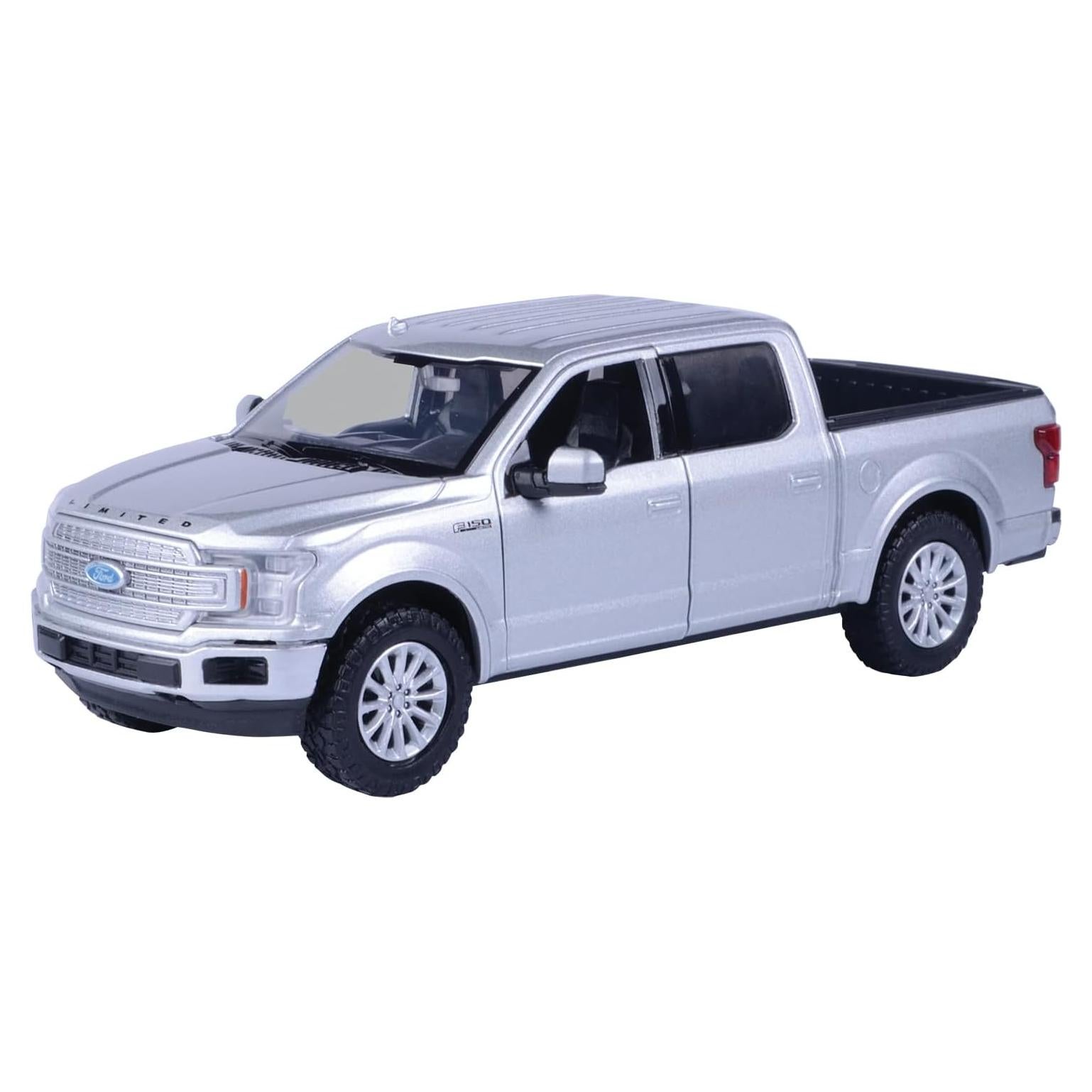 Camión Pickup Ford F-150 2019 Motormax Diecast 1:27 Plata