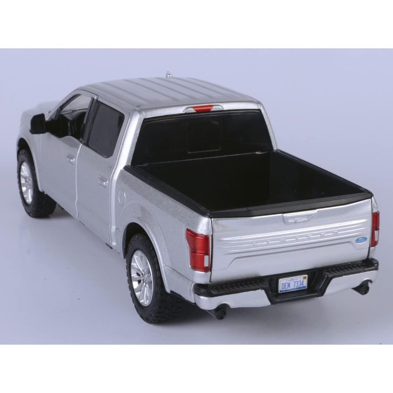 Camión Pickup Ford F-150 2019 Motormax Diecast 1:27 Plata