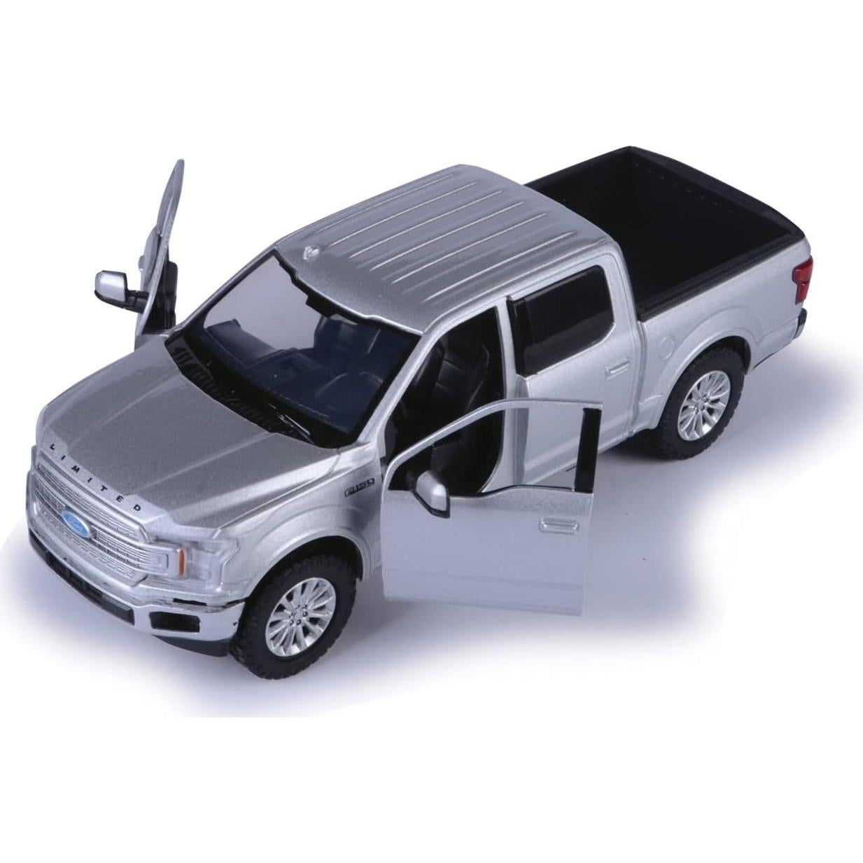 Camión Pickup Ford F-150 2019 Motormax Diecast 1:27 Plata