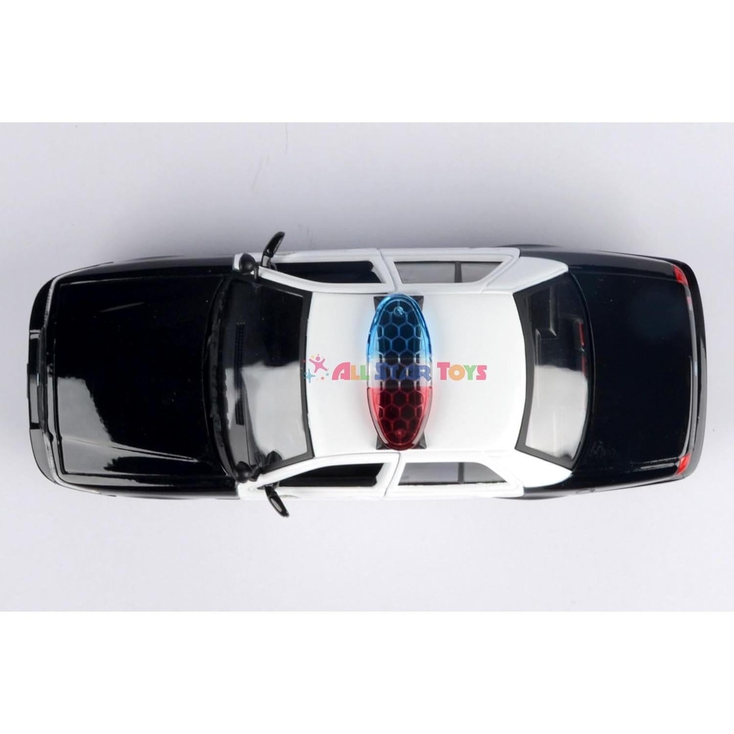 Modelo Diecast Ford Crown Victoria Police 2010 Motormax 1:24