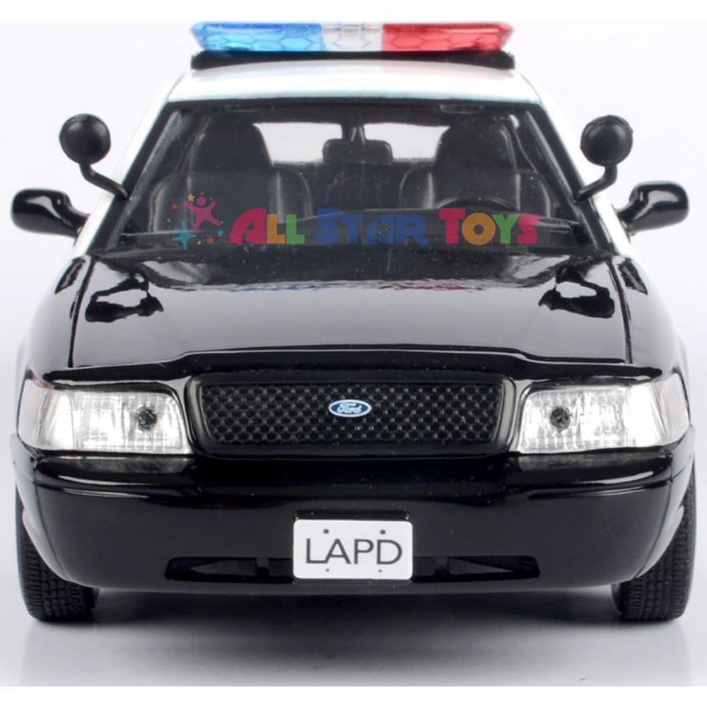 Modelo Diecast Ford Crown Victoria Police 2010 Motormax 1:24